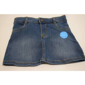 NWT  Girl's Denim Skirt Size 5T with Medium Wash